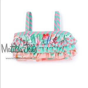 Matilda Jane High Dive Swim Top size 4